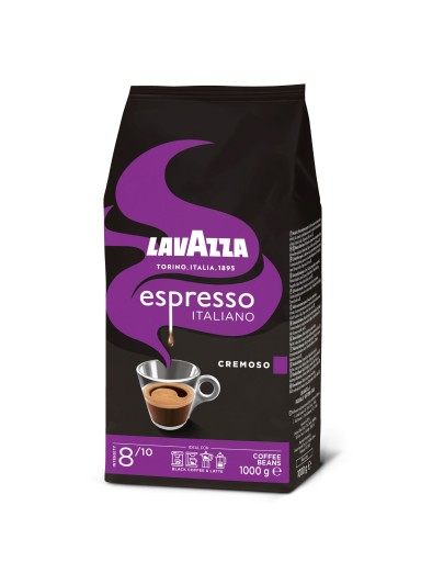 Kawa ziarnista mieszana Lavazza Caffe Espresso Italiano Cremoso 1kg - obrazek 3